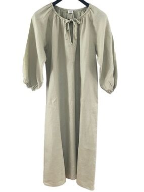 Wilfred by Aritzia Sage Green Midi Dress